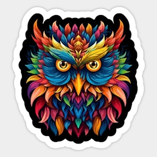 Owl Smiling Sticker